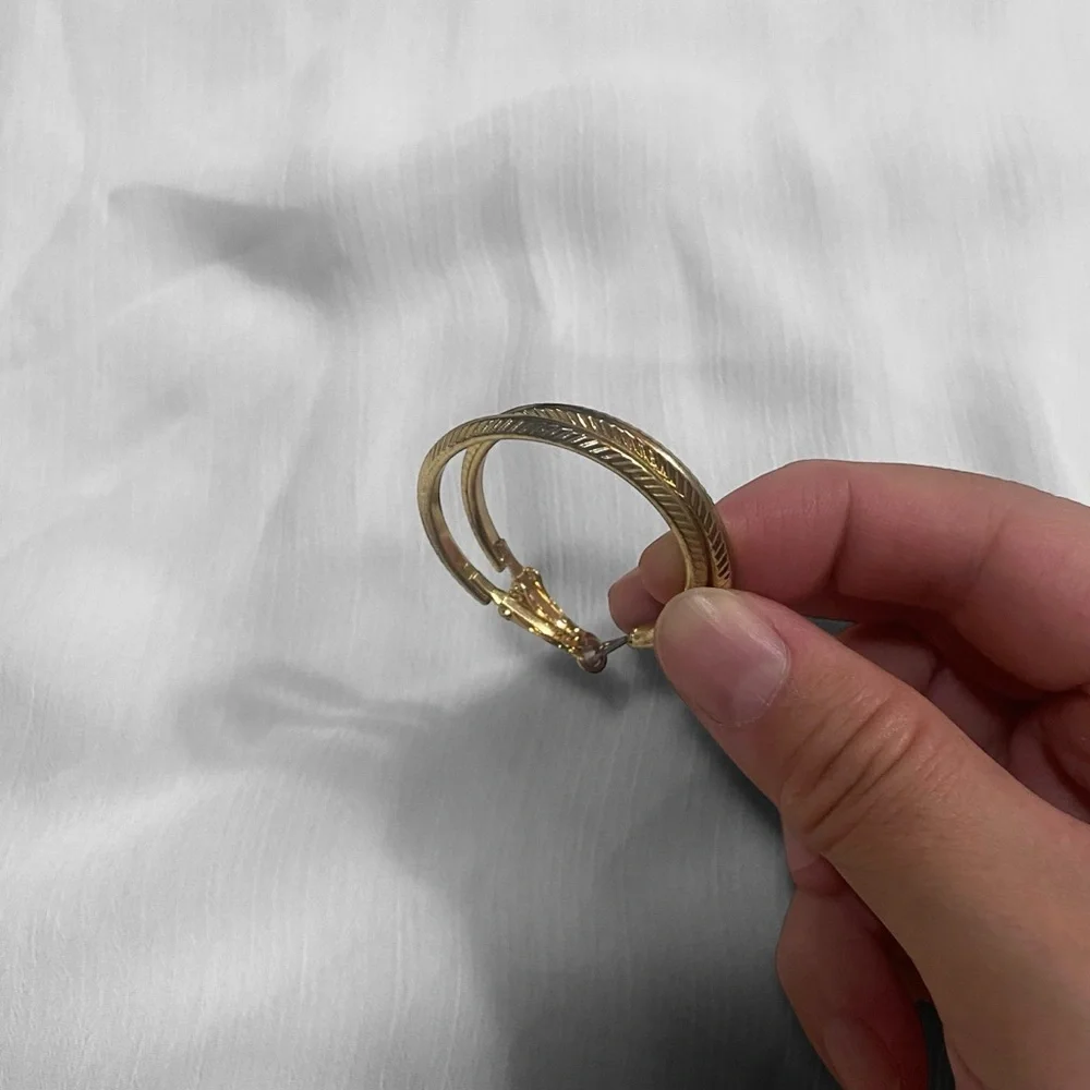 Jewelry Bundle Amber, Gold & Silver Colors Earrings Bracelets Set of 5